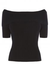 Karen Millen short sleeve bardot top at Karen Millen